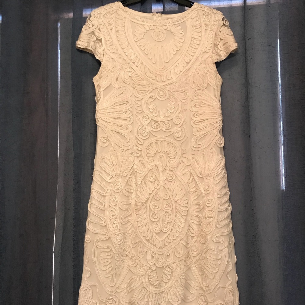 JS Collections size 8 white dress